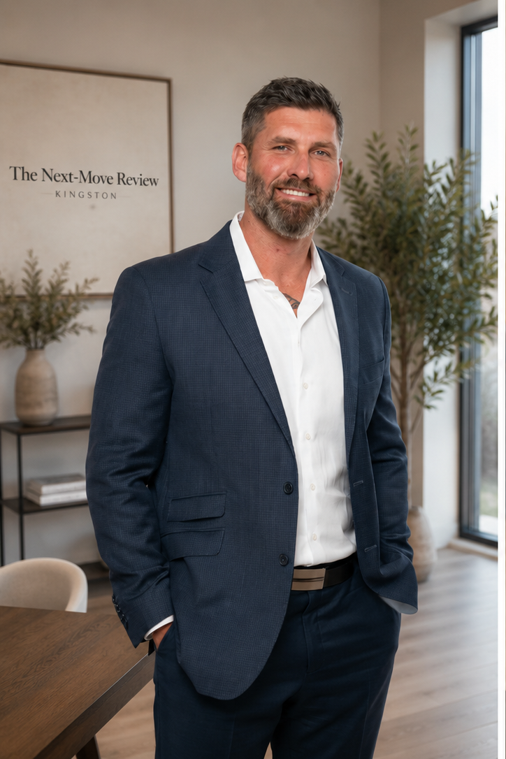 Portrait of Jordan McGregor, real estate advisor in Kingston